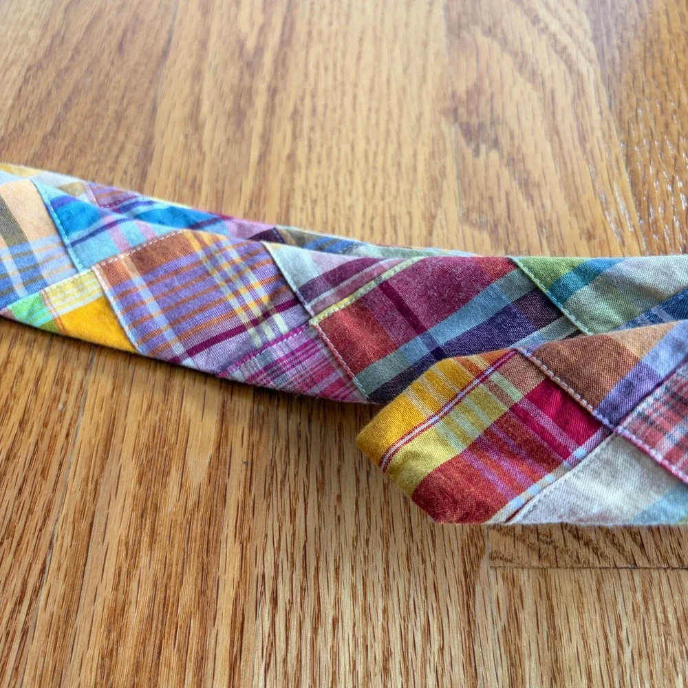 J. Crew vibrant patchwork